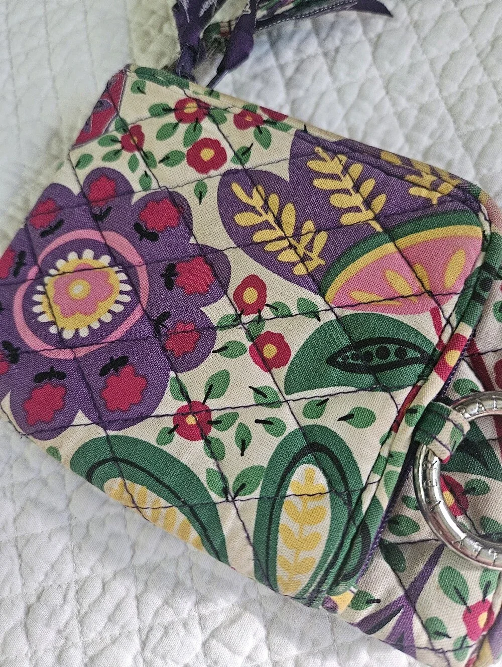 Vera Bradley Viva la Vera Double ID Wristlet Wallet